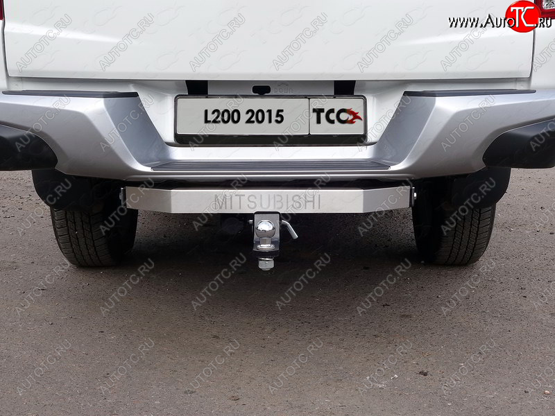 19 999 р. Фаркоп (тягово-сцепное устройство) TCC Тюнинг  Mitsubishi L200  5 KK,KL (2015-2022) дорестайлинг, рестайлинг (Оцинкованный, шар E)  с доставкой в г. Владивосток