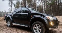 11 199 р. Пластиковый шноркель RA Mitsubishi L200 4  дорестайлинг (2006-2014)  с доставкой в г. Владивосток. Увеличить фотографию 2