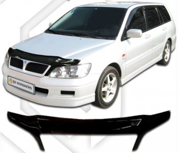 Дефлектор капота CA-Plastiс exclusive Mitsubishi (Митсубиси) Lancer Cedia (Лансер)  9 (2000-2003) 9 CS универсал