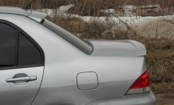 3 899 р. Лип спойлер Evo Mitsubishi Lancer 9 2-ой рестайлинг седан (2005-2009) (Неокрашенный)  с доставкой в г. Владивосток. Увеличить фотографию 5