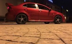 7 999 р. Спойлер ЭВО Mitsubishi Lancer 10 седан рестайлинг (2011-2017) (Неокрашенный)  с доставкой в г. Владивосток. Увеличить фотографию 2