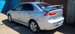 11 699 р. Спойлер Evo V1 Высокий Mitsubishi Lancer 10 седан рестайлинг (2011-2017) (Неокрашенный)  с доставкой в г. Владивосток. Увеличить фотографию 5