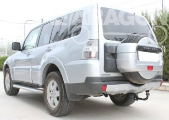 22 699 р. Фаркоп Aragon. (шар A) Mitsubishi Pajero 4 V90 дорестайлинг (2006-2011)  с доставкой в г. Владивосток. Увеличить фотографию 7