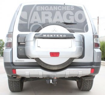 22 699 р. Фаркоп Aragon. (шар A) Mitsubishi Pajero 4 V90 дорестайлинг (2006-2011)  с доставкой в г. Владивосток. Увеличить фотографию 6