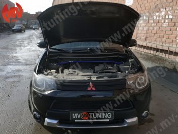 3 189 р. Растяжка (распорка) передних стоек MV-Tuning Mitsubishi Outlander GF дорестайлинг (2012-2014)  с доставкой в г. Владивосток. Увеличить фотографию 5