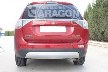 22 699 р. Фаркоп Aragon.(шар V) Mitsubishi Outlander GF 2-ой рестайлинг (2015-2018)  с доставкой в г. Владивосток. Увеличить фотографию 5