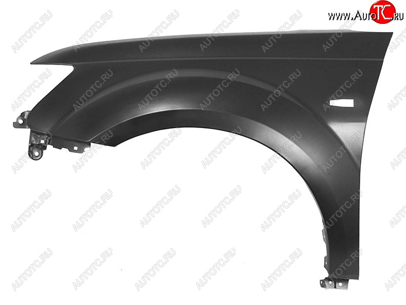 7 249 р. Левое переднее крыло SAT (с отв. под повторитель, пр-во Китай)  Mitsubishi Outlander  XL (2005-2009) (CW)  дорестайлинг (Неокрашенное)  с доставкой в г. Владивосток