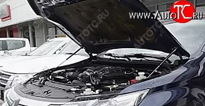 2 299 р. Упоры капота Russtal Mitsubishi Outlander GF 3-ий рестайлинг (2018-2022)  с доставкой в г. Владивосток