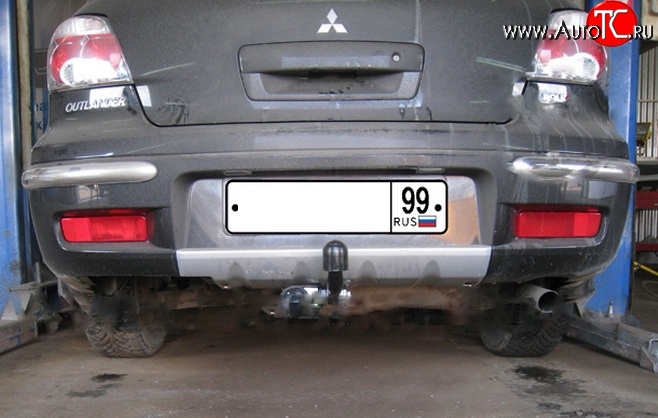 12 999 р. Фаркоп NovLine  Mitsubishi Outlander  CU (2003-2009)  с доставкой в г. Владивосток