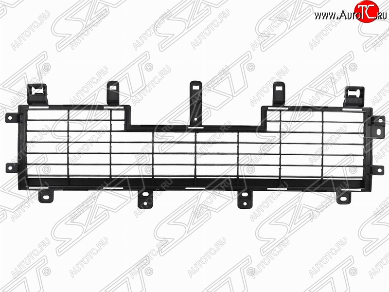 3 099 р. Решетка в передний бампер SAT  Mitsubishi Pajero ( 4 V90,  4 V80) (2006-2011) дорестайлинг, дорестайлинг  с доставкой в г. Владивосток