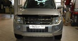 10 499 р. Накладка переднего бампера GT Dynamics Mitsubishi Pajero 4 V90 дорестайлинг (2006-2011) (Дорестайлинг, Неокрашенная)  с доставкой в г. Владивосток. Увеличить фотографию 6