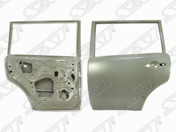 Левая дверь задняя SAT Mitsubishi Pajero Sport  PB (2008-2013) дорестайлинг