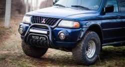 2 099 р. Подиумы противотуманных фар RA Mitsubishi Pajero Sport PA дорестайлинг (1996-2004)  с доставкой в г. Владивосток. Увеличить фотографию 3