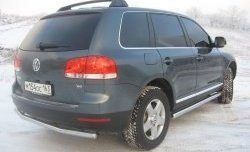 12 049 р. Защита порогов Volkswagen Touareg GP дорестайлинг (2002-2007)  с доставкой в г. Владивосток. Увеличить фотографию 2