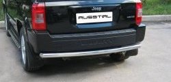 12 349 р. Защита заднего бампера (Ø76 мм, нержавейка) Russtal Jeep Liberty KJ дорестайлинг (2001-2004)  с доставкой в г. Владивосток. Увеличить фотографию 3