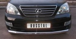 20 449 р. Одинарная защита переднего бампера SLITKOFF 76 мм  Lexus GX470  J120 (2002-2007) дорестайлинг  с доставкой в г. Владивосток. Увеличить фотографию 2