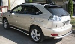 26 399 р. Защита порогов из труб d76 SLITKOFF  Lexus RX300  XU30 - RX350  XU30  с доставкой в г. Владивосток. Увеличить фотографию 2