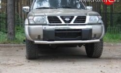 15 249 р. Одинарная защита переднего бампера SLITKOFF диаметром 70 мм  Nissan Patrol  5 (1997-2004) Y61 дорестайлинг, Y61 1-ый рестайлинг  с доставкой в г. Владивосток. Увеличить фотографию 3