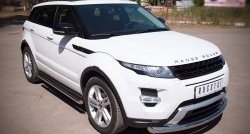 16 799 р. Одинарная защита переднего бампера SLITKOFF диаметром 76 мм (Dynamic)  Land Rover Range Rover Evoque  1 L538 (2011-2015) дорестайлинг 3 дв., дорестайлинг 5 дв.  с доставкой в г. Владивосток. Увеличить фотографию 2