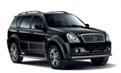 6 599 р. Одинарная защита переднего бампера Petroil Tuning диаметром 63 мм SSANGYONG Rexton Y250 (2006-2012)  с доставкой в г. Владивосток. Увеличить фотографию 2