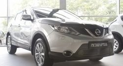 2 099 р. Защитная сетка решетки переднего бампера РА  Nissan Qashqai  2 (2017-2022) J11 рестайлинг  с доставкой в г. Владивосток. Увеличить фотографию 3