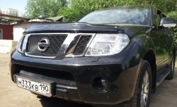 2 879 р. Сетка в решетку радиатора Russtal  Nissan Pathfinder  R51 (2009-2014) рестайлинг (черная)  с доставкой в г. Владивосток. Увеличить фотографию 3