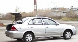 1 269 р. Накладка на задний бампер RA  Nissan Almera Classic  седан (2006-2013) B10  с доставкой в г. Владивосток. Увеличить фотографию 3