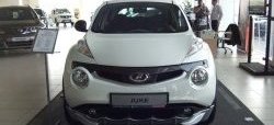 5 249 р. Решётка радиатора Impul Nissan Juke 1 YF15 дорестайлинг (2010-2014) (Неокрашенная)  с доставкой в г. Владивосток. Увеличить фотографию 13