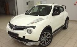 5 249 р. Решётка радиатора Impul Nissan Juke 1 YF15 дорестайлинг (2010-2014) (Неокрашенная)  с доставкой в г. Владивосток. Увеличить фотографию 4