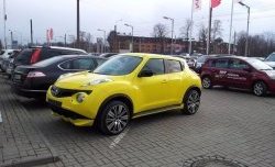 5 249 р. Решётка радиатора Impul Nissan Juke 1 YF15 дорестайлинг (2010-2014) (Неокрашенная)  с доставкой в г. Владивосток. Увеличить фотографию 8