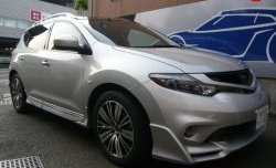 22 749 р. Комплект порогов Impul Nissan Murano 2 Z51 рестайлинг (2010-2016) (Неокрашенные)  с доставкой в г. Владивосток. Увеличить фотографию 10