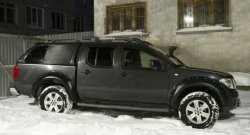 20 649 р. Накладки на колёсные арки RA  Nissan Navara  2 D40 (2010-2016) рестайлинг (Глянец (под покраску), Неокрашенные)  с доставкой в г. Владивосток. Увеличить фотографию 9