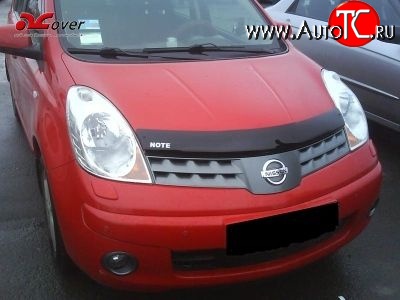 2 599 р. Дефлектор капота NovLine Nissan Note 1 E11 дорестайлинг (2004-2008)  с доставкой в г. Владивосток