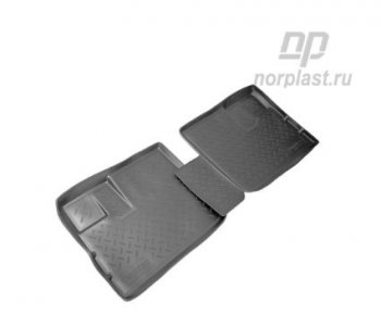 Коврики салонные Noplast (задние) Nissan NP300 (2014-2025)