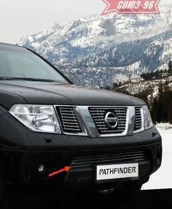 Декоративный элемент воздухозаборника Souz-96 (d10) Nissan Pathfinder R51 дорестайлинг (2004-2007)