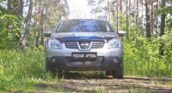 1 999 р. Защитная сетка решетки переднего бампера РА  Nissan Qashqai  1 (2007-2010) дорестайлинг  с доставкой в г. Владивосток. Увеличить фотографию 4