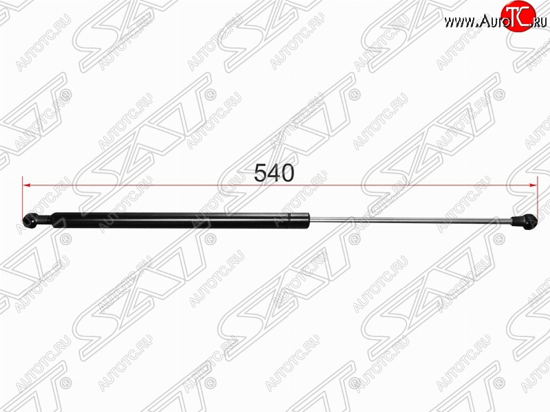 689 р. Упор крышки багажника SAT  Nissan Qashqai  1 (2007-2013) дорестайлинг, J10 рестайлинг  с доставкой в г. Владивосток