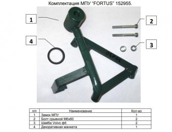 11 749 р. Замок КПП FORTUS (AT+) Nissan X-trail 3 T32 дорестайлинг (2013-2018)  с доставкой в г. Владивосток. Увеличить фотографию 3