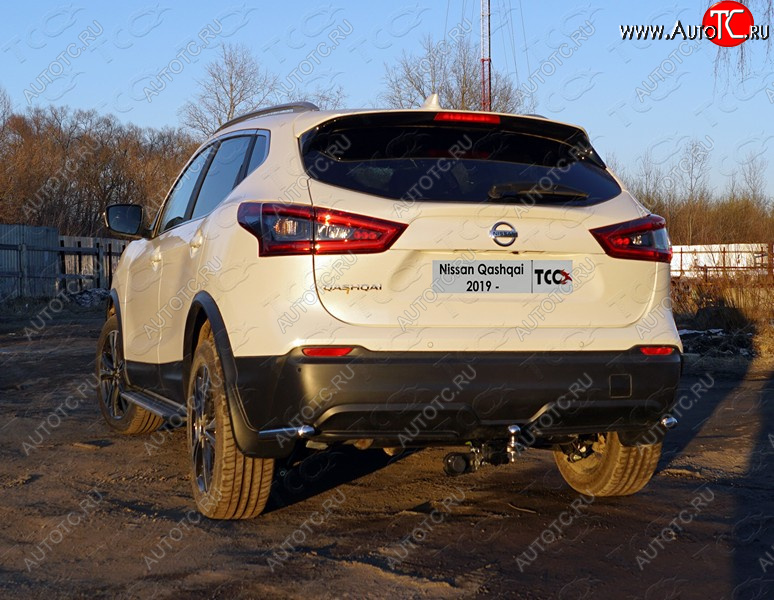 15 249 р. Фаркоп (тягово-сцепное устройство) TCC  Nissan Qashqai  2 (2017-2022) J11 рестайлинг (оцинкованный, шар Е )  с доставкой в г. Владивосток