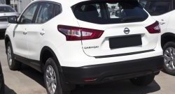 1 689 р. Накладка на задний бампер RA Nissan Qashqai 2 J11 рестайлинг (2017-2022)  с доставкой в г. Владивосток. Увеличить фотографию 2