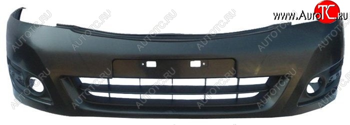 5 249 р. Передний бампер SAT  Nissan Teana  2 J32 (2008-2011) дорестайлинг (Неокрашенный)  с доставкой в г. Владивосток