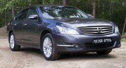 1 099 р. Реснички на фары RA Nissan Teana 2 J32 рестайлинг (2011-2014) (Неокрашенные)  с доставкой в г. Владивосток. Увеличить фотографию 3