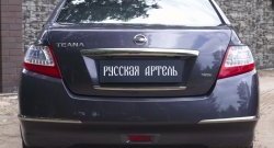 789 р. Реснички на фонари RA  Nissan Teana  2 J32 (2011-2014) рестайлинг (Неокрашенные)  с доставкой в г. Владивосток. Увеличить фотографию 3