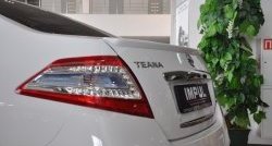 4 999 р. Лип спойлер Impul Nissan Teana 2 J32 дорестайлинг (2008-2011) (Неокрашенный)  с доставкой в г. Владивосток. Увеличить фотографию 2