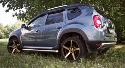 Накладки колесных арок RA (короткие, комплект) Renault Duster HS дорестайлинг (2010-2015) ()