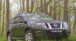 1 379 р. Защитная сетка решетки радиатора РА  Nissan Terrano  D10 (2013-2022) дорестайлинг, рестайлинг  с доставкой в г. Владивосток. Увеличить фотографию 3