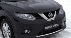 939 р. Реснички на фары RA Nissan X-trail 3 T32 дорестайлинг (2013-2018) (Неокрашенные)  с доставкой в г. Владивосток. Увеличить фотографию 3