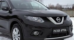 939 р. Реснички на фары RA Nissan X-trail 3 T32 дорестайлинг (2013-2018) (Неокрашенные)  с доставкой в г. Владивосток. Увеличить фотографию 4