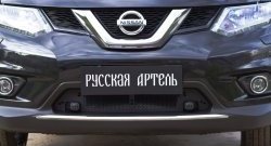 1 789 р. Защитная сетка решетки переднего бампера РА  Nissan X-trail  3 T32 (2017-2022) рестайлинг  с доставкой в г. Владивосток. Увеличить фотографию 4