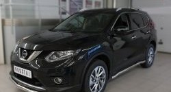 23 949 р. Защита порогов из круглой трубы диаметром 63 мм SLITKOFF Nissan X-trail 3 T32 рестайлинг (2017-2022)  с доставкой в г. Владивосток. Увеличить фотографию 4